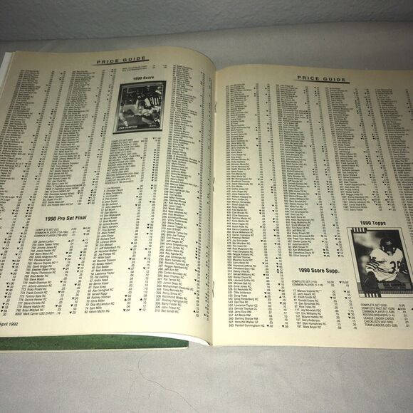 NFL Beckett Football Card Monthly Issues #21 #25 December 1991 April 1992 Lot - Picture 12 of 13